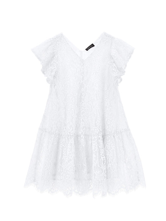 Low waist lace dress