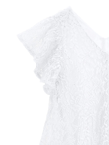 Low waist lace dress