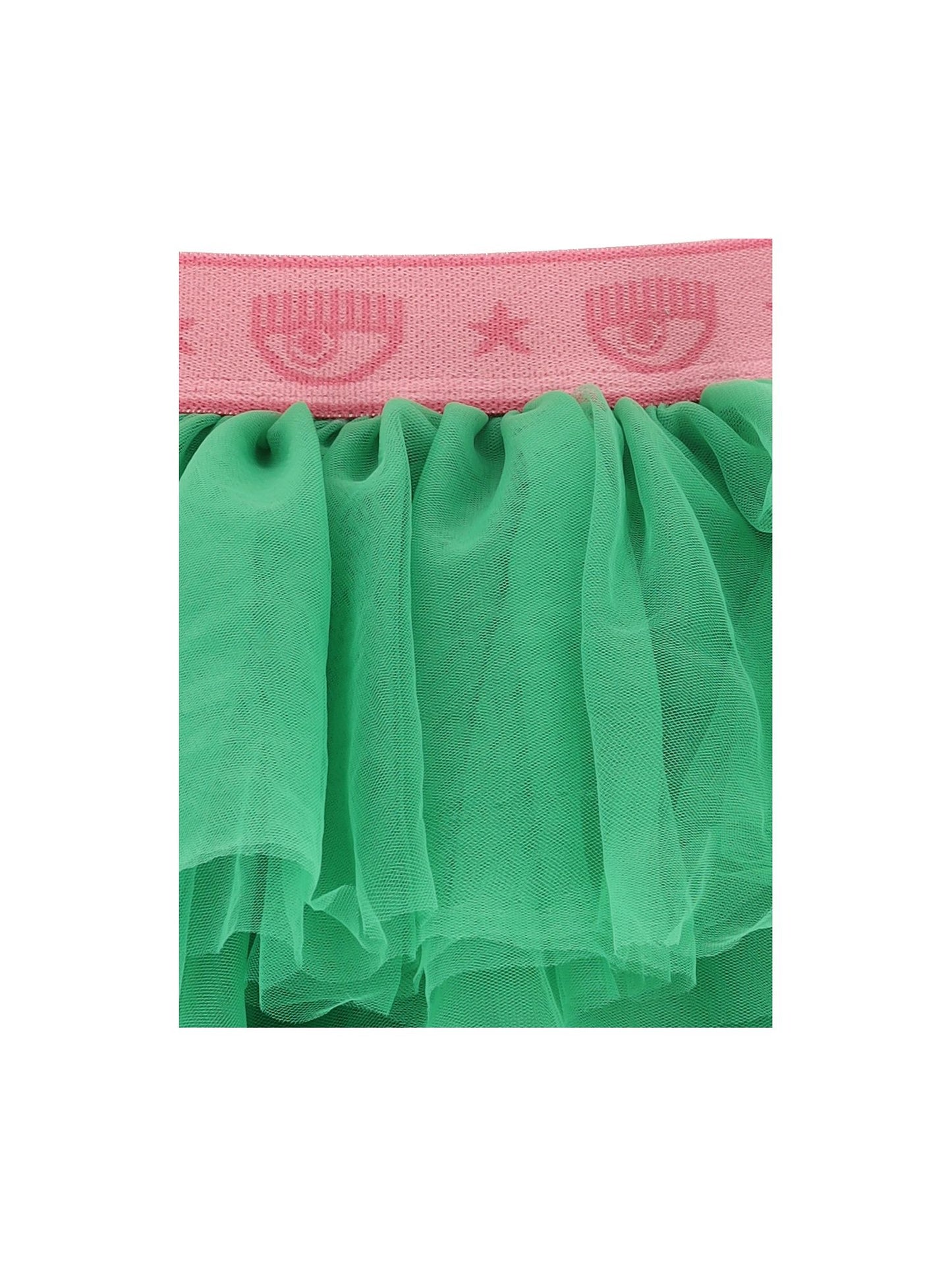 Logomania tulle skirt