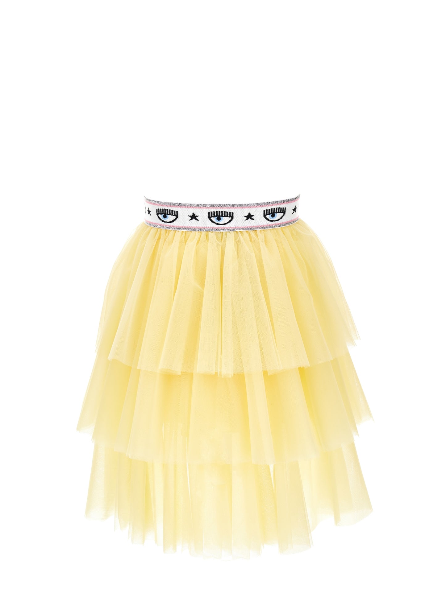 Maxilogomania tulle skirt