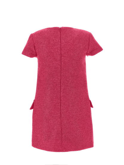 Shetland lurex dress