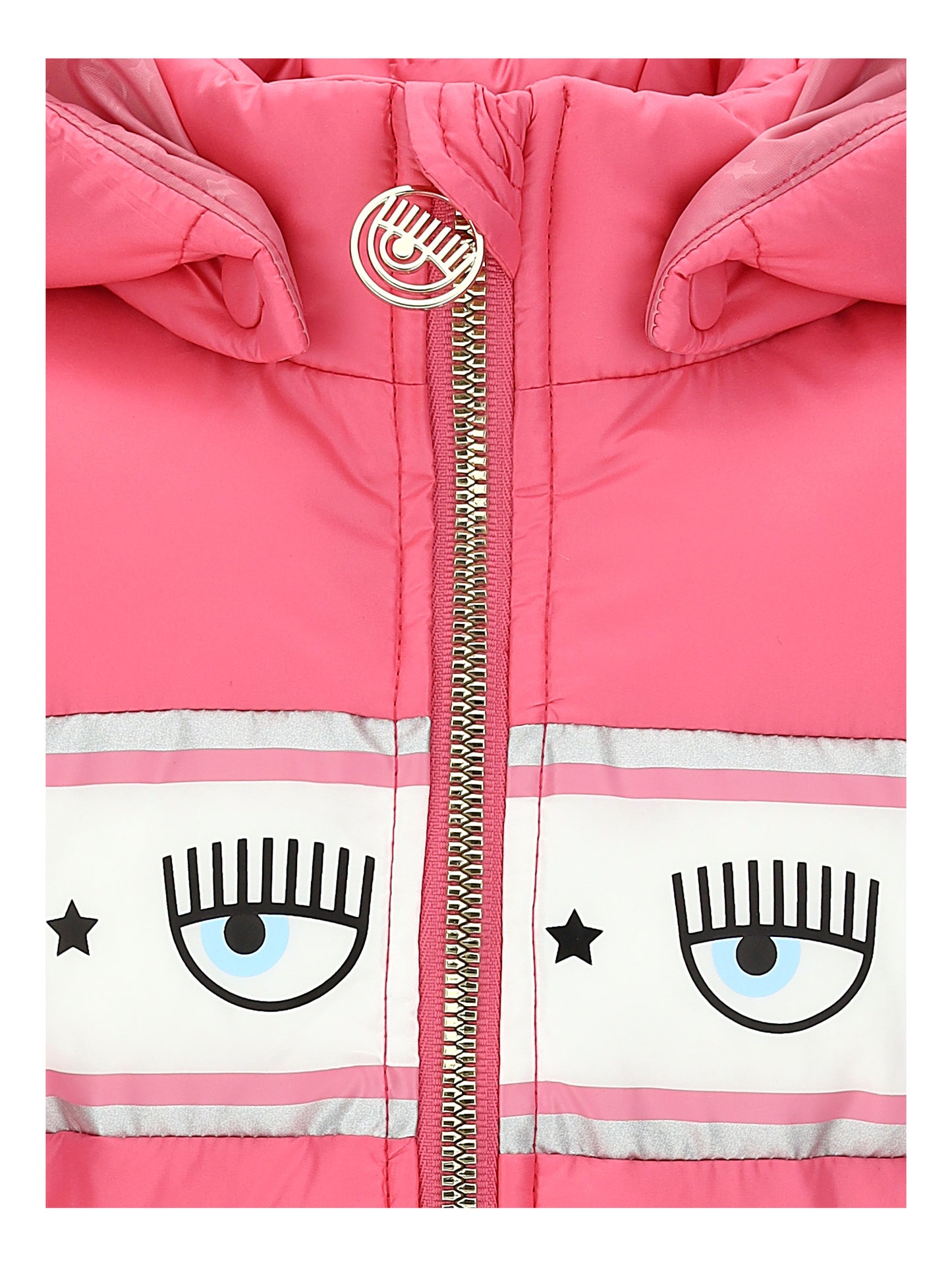 Maxilogomania technical fabric down jacket