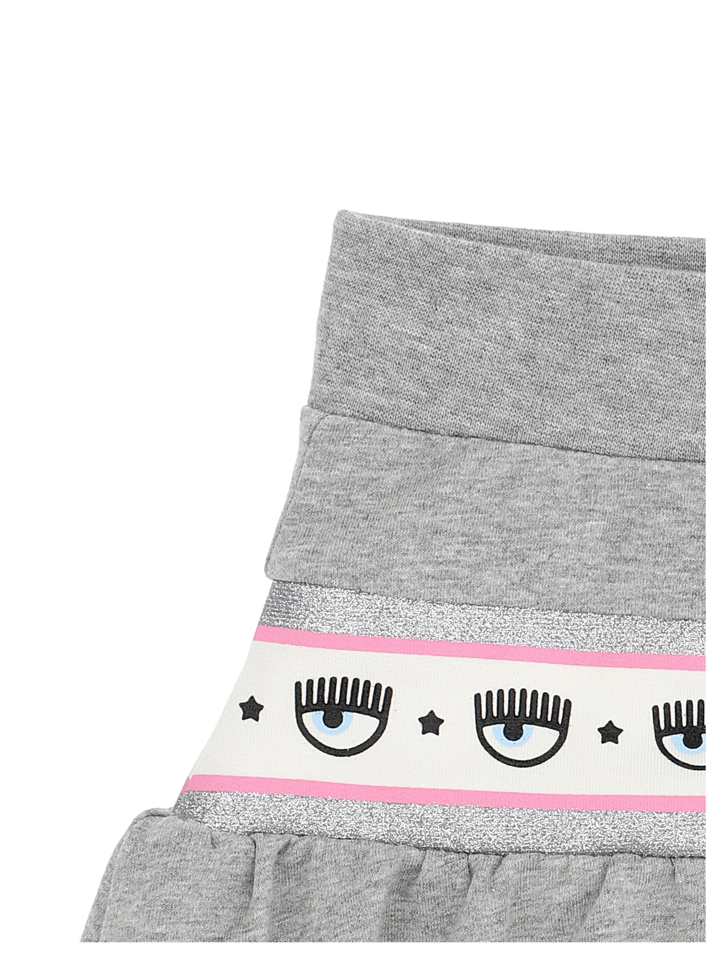 Maxilogomania sweatshirt skirt