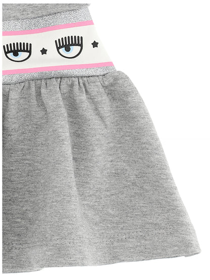 Maxilogomania sweatshirt skirt