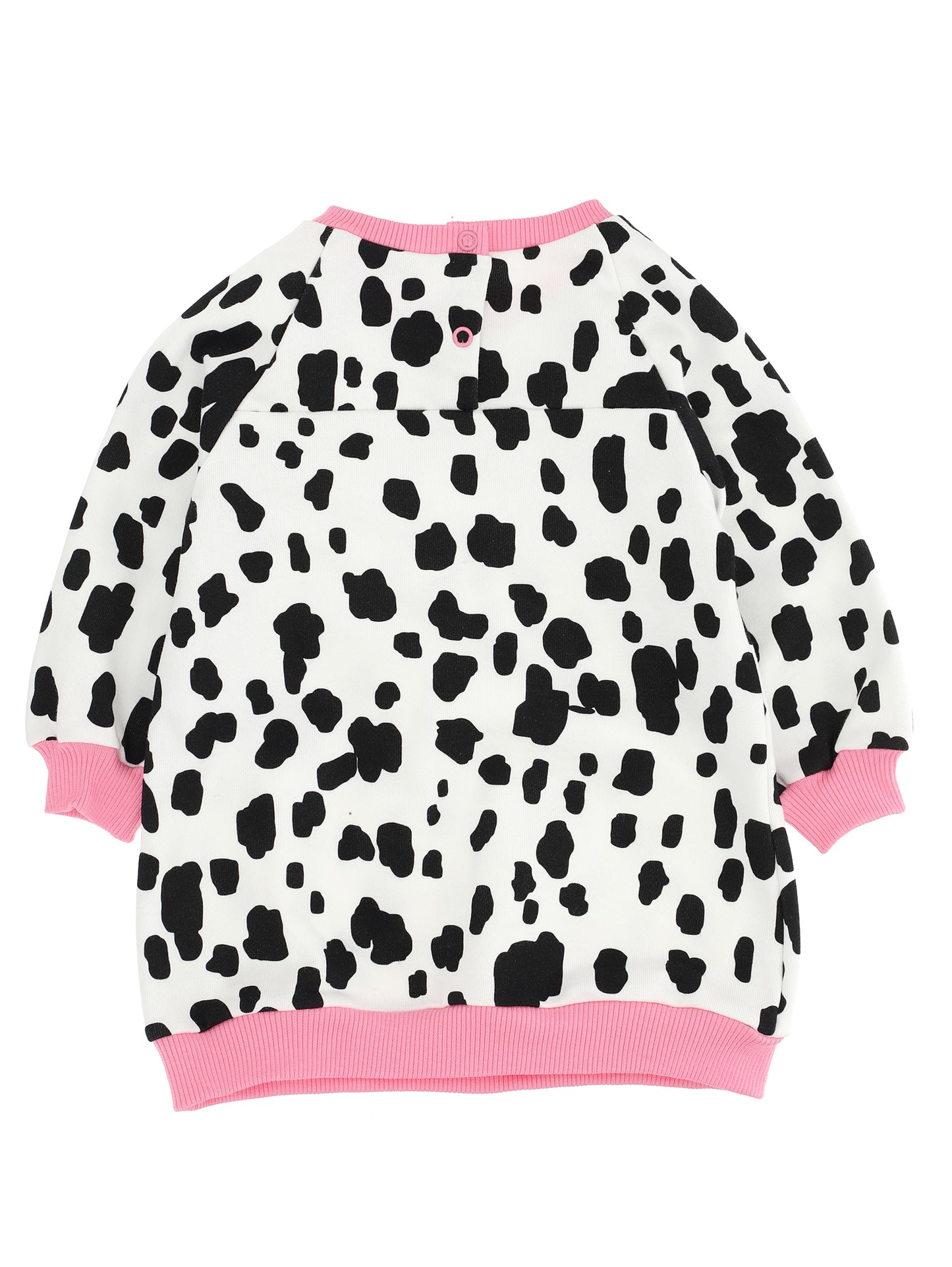 CF Dalmatian Eyelike Sweatshirt Dress