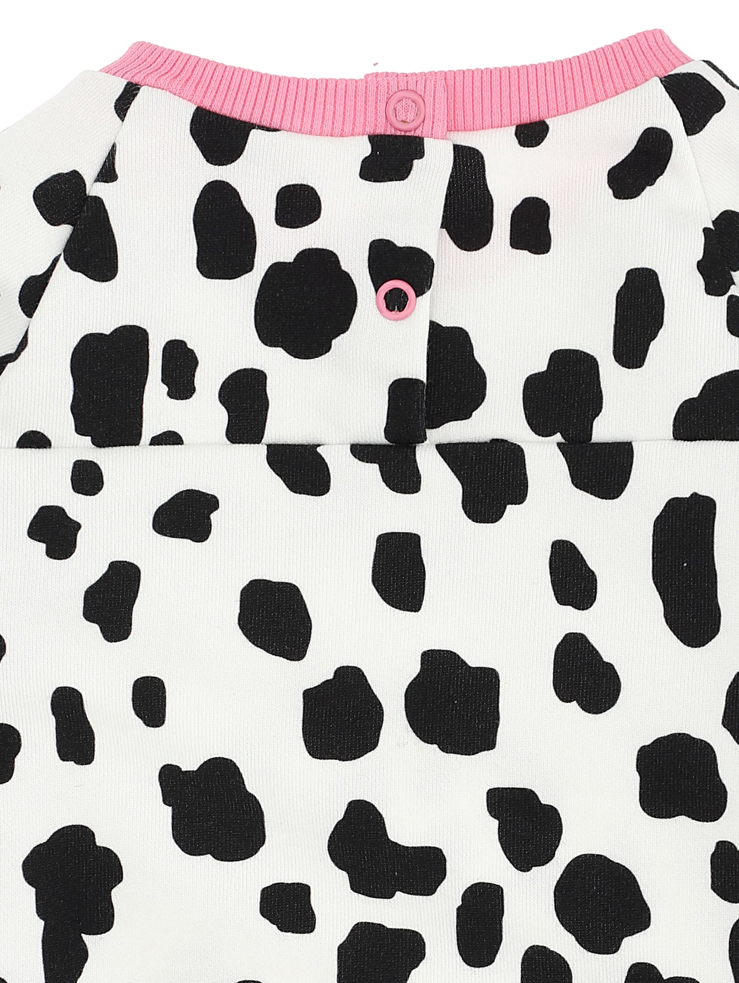CF Dalmatian Eyelike Sweatshirt Dress