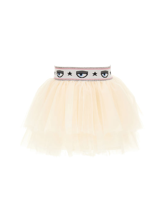 CF Flowers tulle skirt