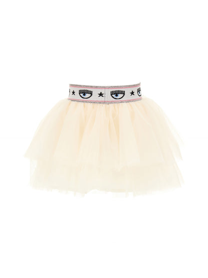 CF Flowers tulle skirt