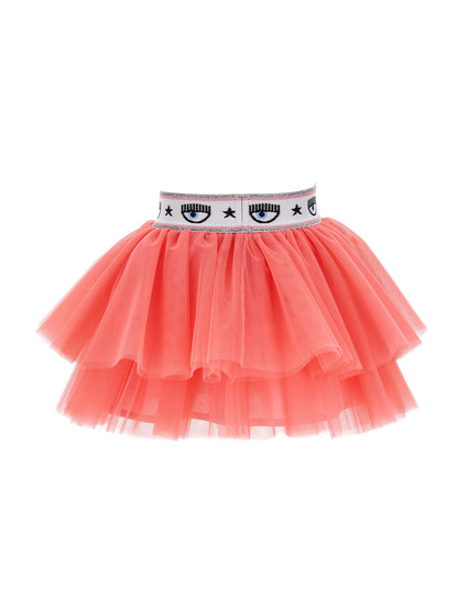 CF Flowers tulle skirt