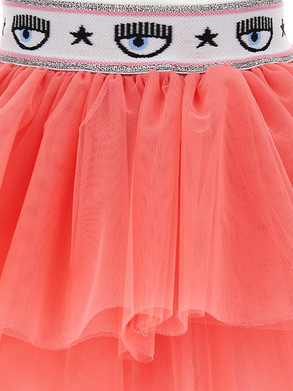 CF Flowers tulle skirt