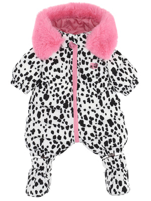 Padded suit in technical fabric CF Dalmata