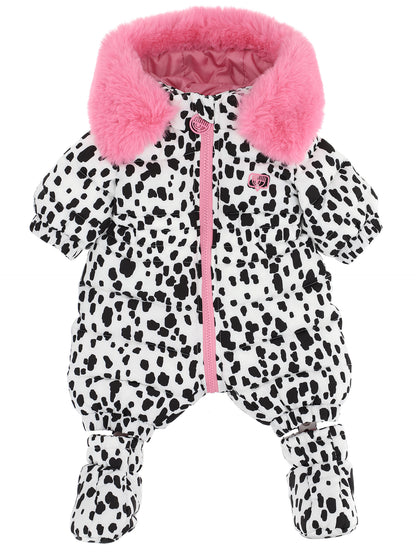 Padded suit in technical fabric CF Dalmata