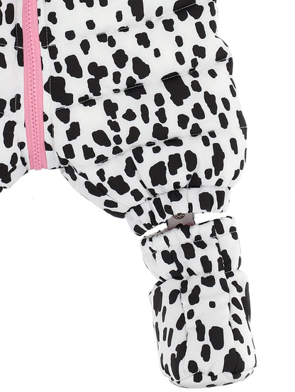 Padded suit in technical fabric CF Dalmata
