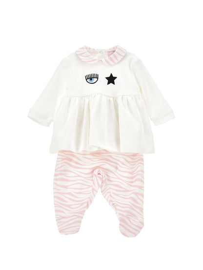 CF Zebra two-piece suit