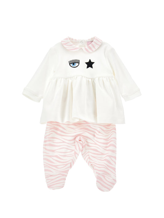 CF Zebra two-piece suit