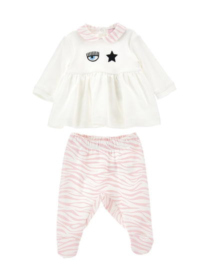CF Zebra two-piece suit