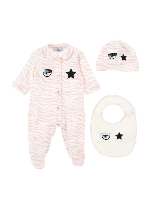 CF Zebra three-piece set