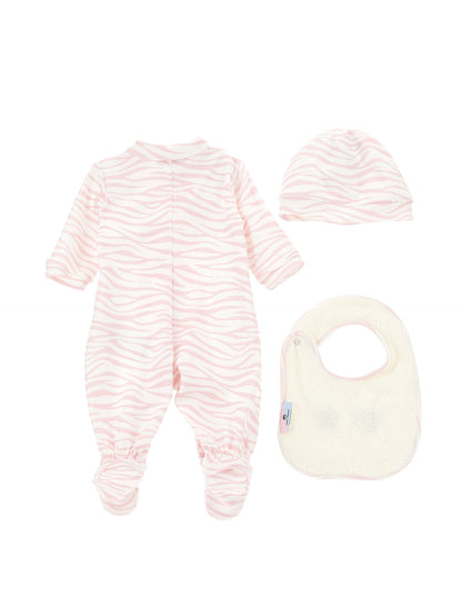 CF Zebra three-piece set