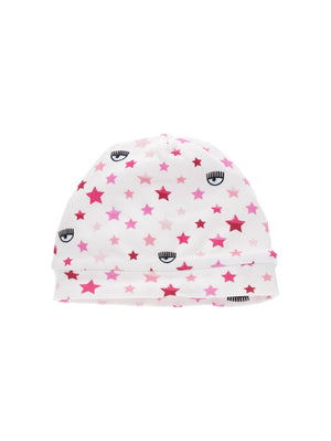 Allover rainbow cap
