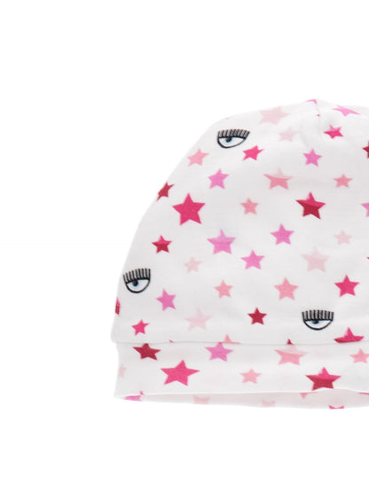Allover rainbow cap