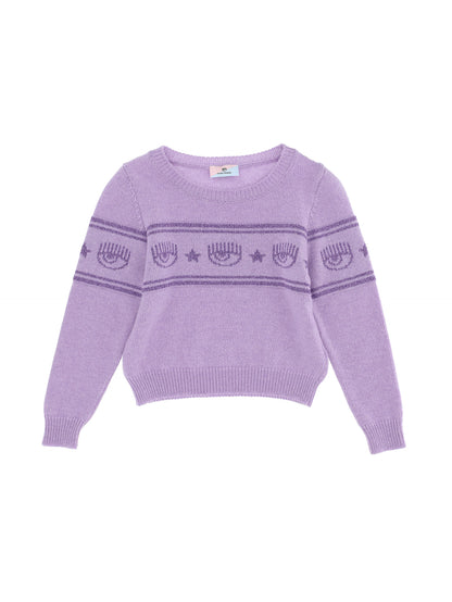Pull lurex Maxilogomania