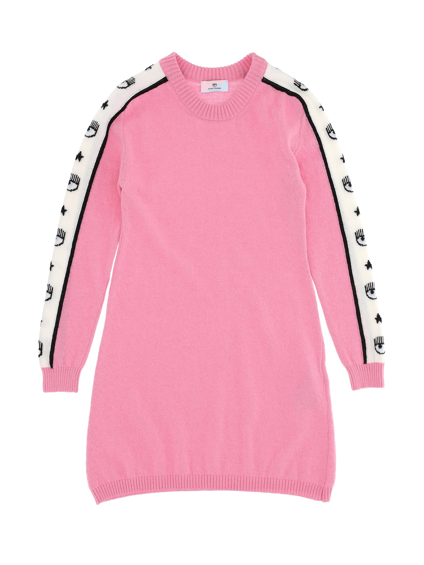 Logomania knit dress