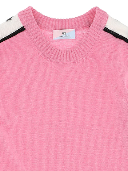 Logomania knit dress