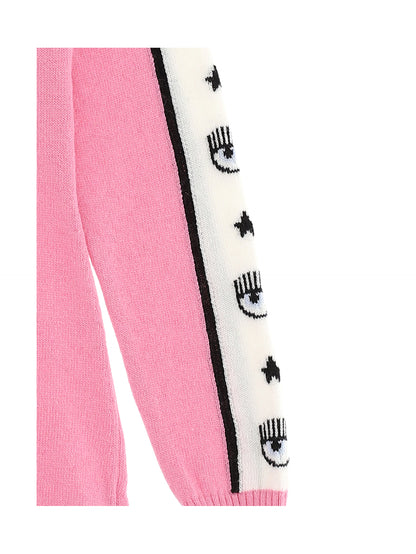 Logomania knit dress