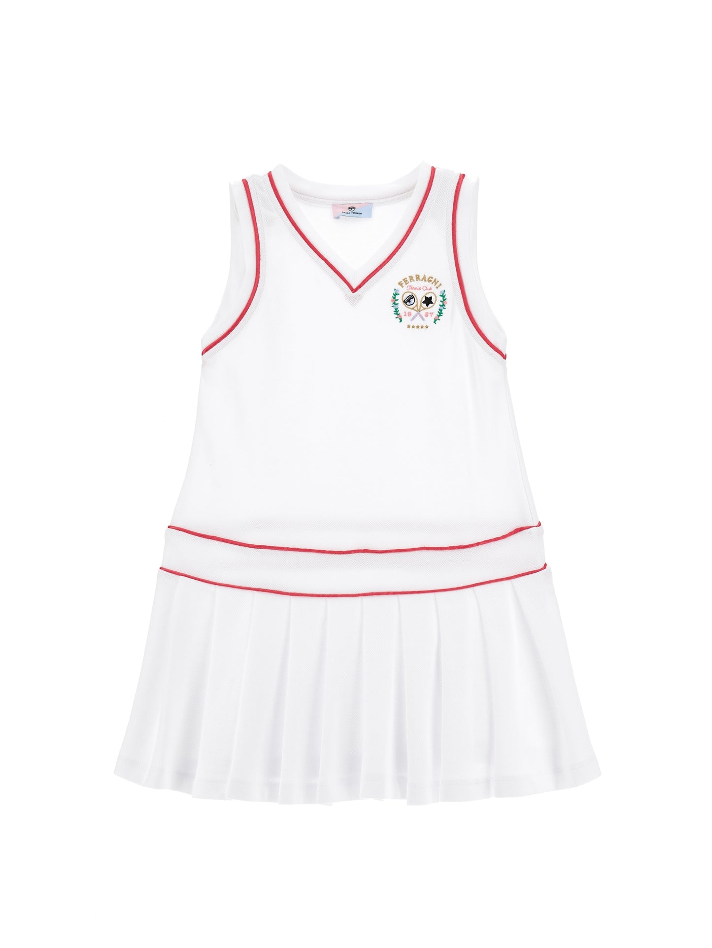 Abito piquet CF Ferragni tennis Club