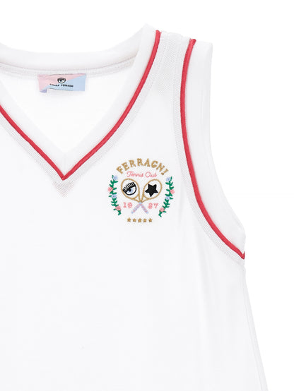 Abito piquet CF Ferragni tennis Club