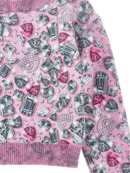 CF Diamonds wool blend sweater