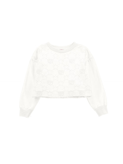 CF Iconic Logo Embroidered Sweatshirt