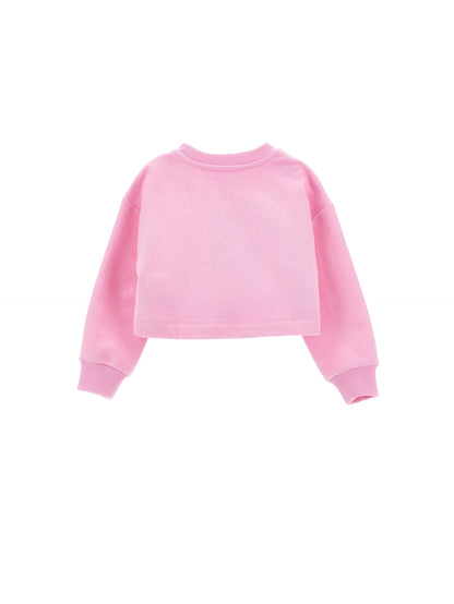 CF Graffiti Cropped Sweatshirt