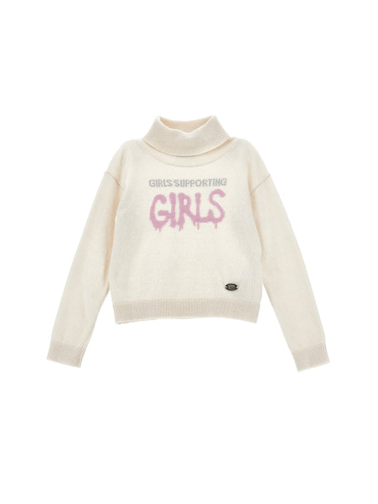 CF Iconic Logo Cashmere Blend Sweater
