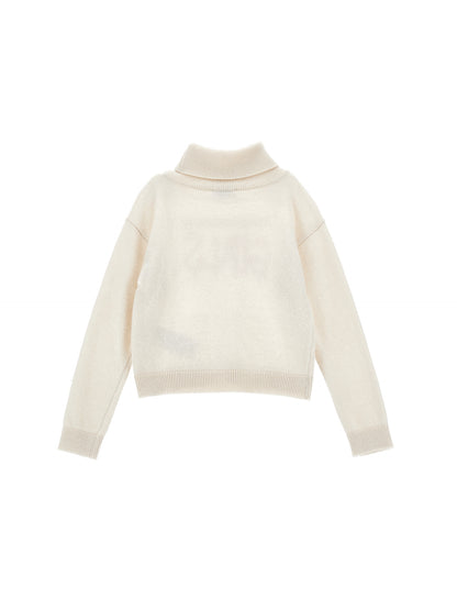 CF Iconic Logo Cashmere Blend Sweater