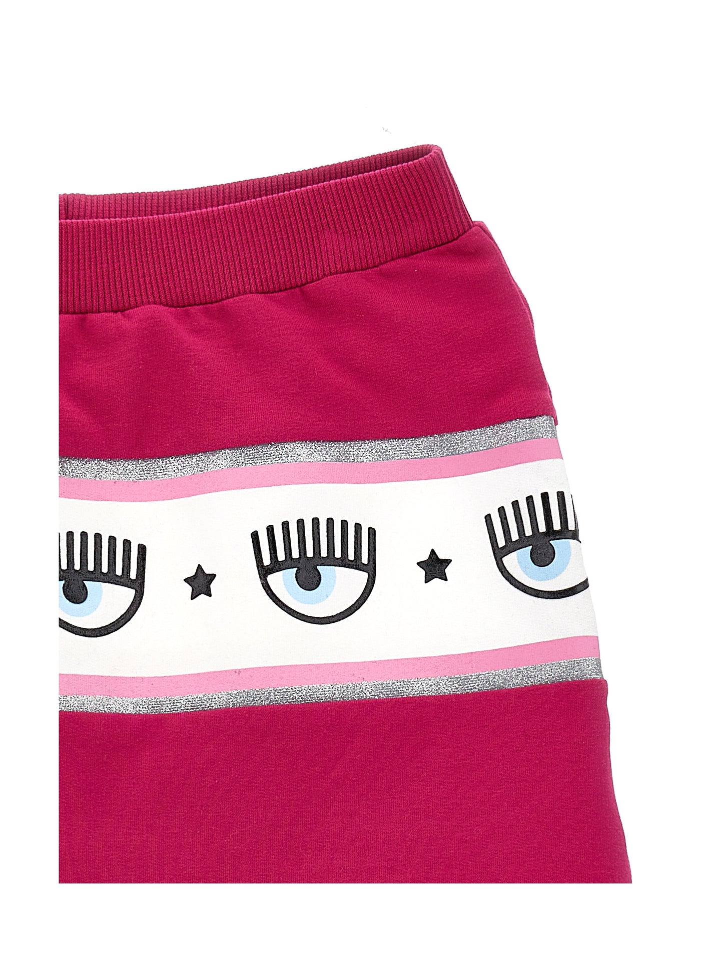 Maxilogomania sweatshirt miniskirt
