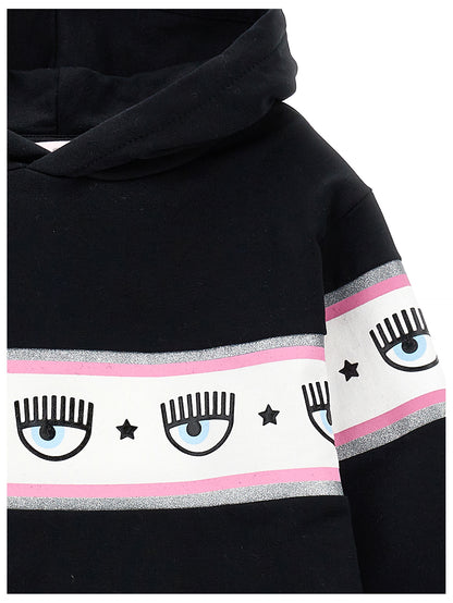 Maxilogomania hoodie dress