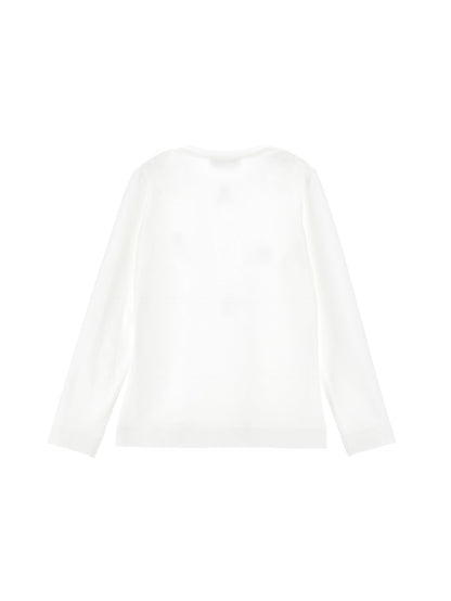 T-shirt strass e fiocchi