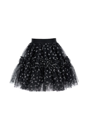 Glitter tulle skirt