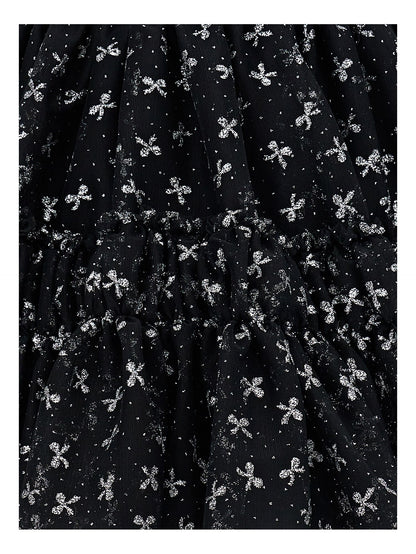 Glitter tulle skirt