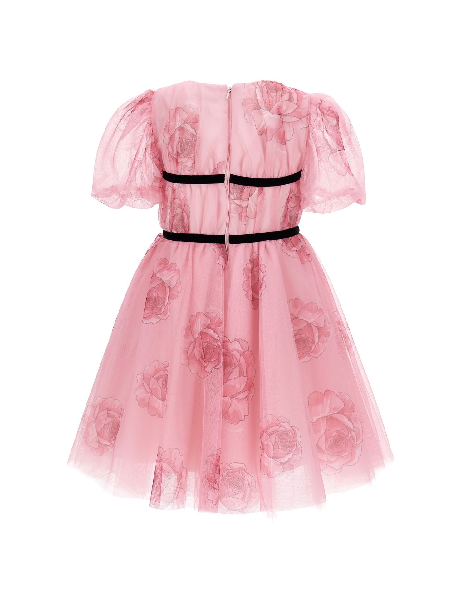 Tulle and rose dress