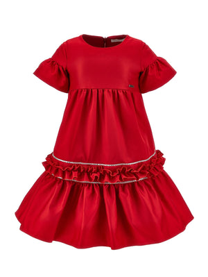 Duchess dress with rhinestones