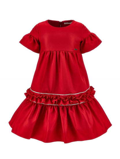 Duchess dress with rhinestones