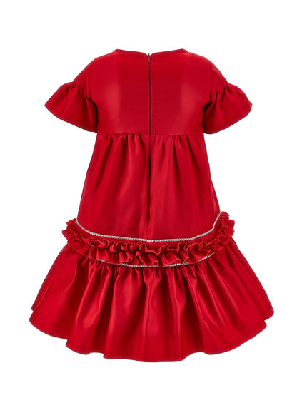 Duchess dress with rhinestones