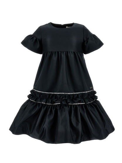 Duchess dress with rhinestones