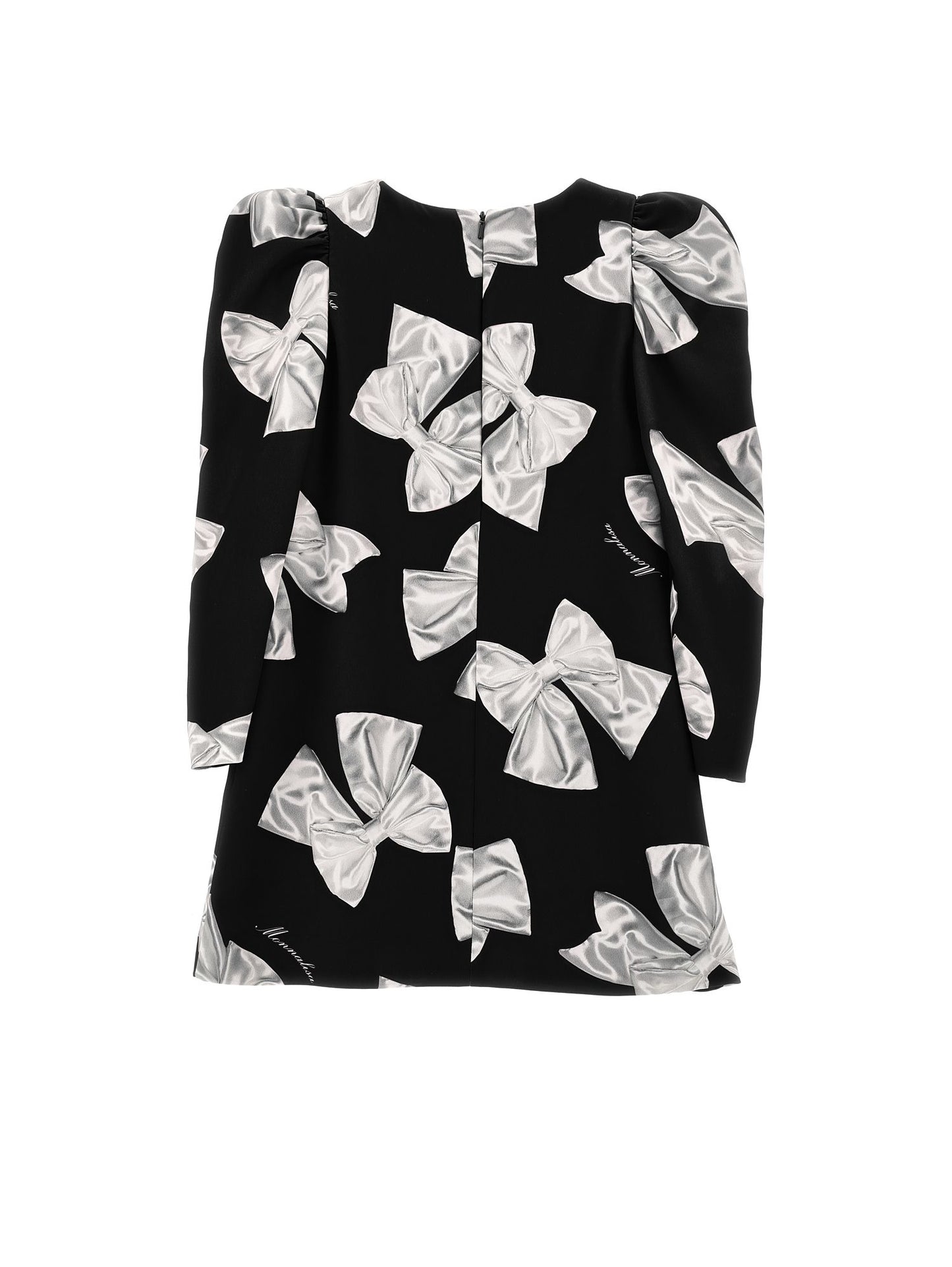 Cady dress with maxi bows