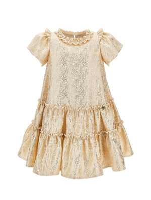 Kleid aus Lurex-Brokat