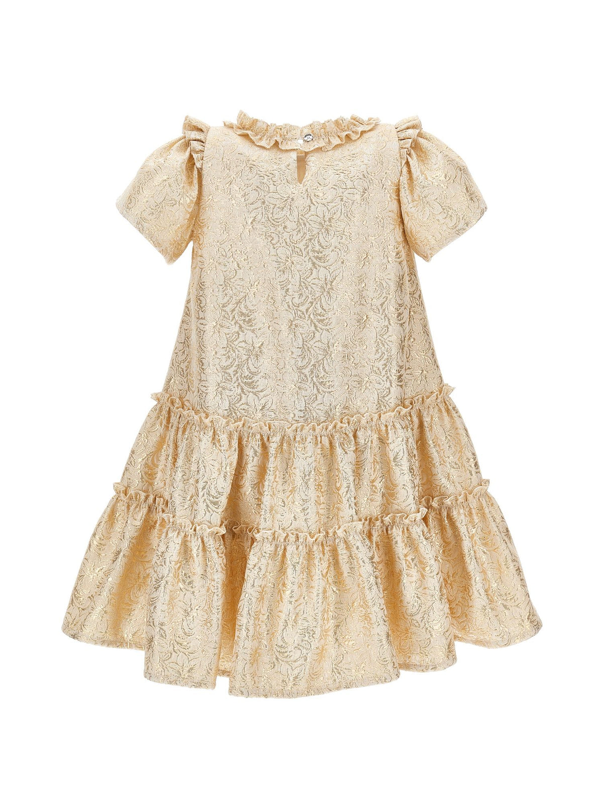 Kleid aus Lurex-Brokat