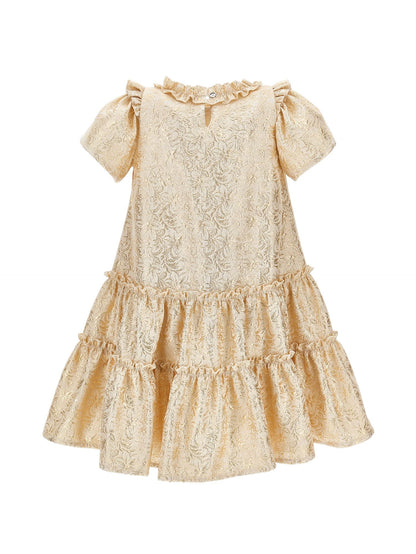 Kleid aus Lurex-Brokat