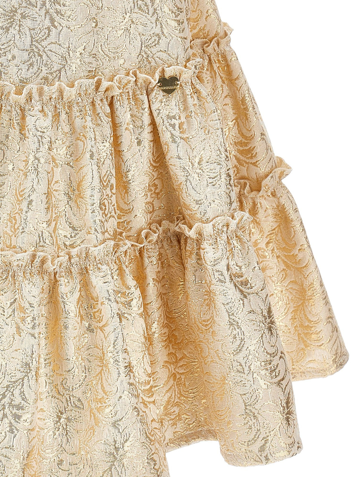 Kleid aus Lurex-Brokat